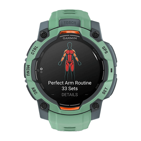 Garmin Smart Watch Instinct 3 45 mm išmanusis laikrodis Neo Tropic 1 img.