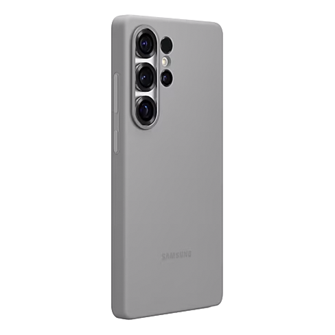 Samsung Galaxy S25 Ultra silikoninis dėklas Gray 3 img.