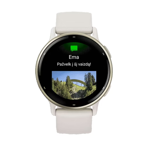 Garmin Vivoactive 5 išmanusis laikrodis (Atidaryta pakuotė) Ivory 1 img.