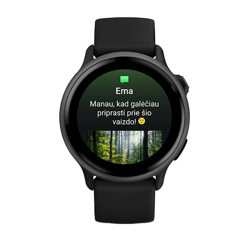 Garmin Vivoactive 6 išmanusis laikrodis Black 5 img.
