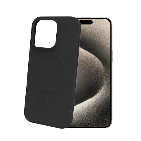 Celly Apple iPhone 16 Pro CromoMag dėklas Black 2 img.