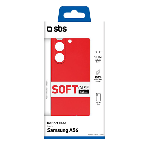 SBS Samsung Galaxy A56 Instinct dėklas Red 2 img.