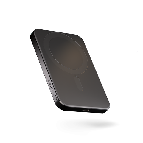 Zens Pro 1 Slim 5000 mAh išorinė baterija Black 1 img.