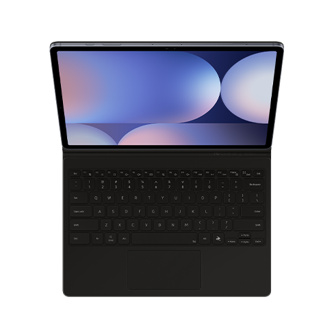  Samsung Galaxy Tab S10 FE+ Book Cover Keyboard Black (EF-DX620UBEGWW) 1 img.