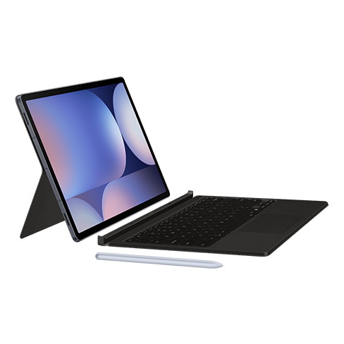  Samsung Galaxy Tab S10 FE+ Book Cover Keyboard Black (EF-DX620UBEGWW) 8 img.