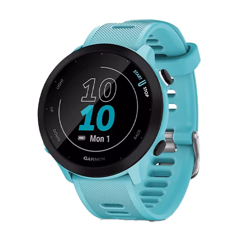 Garmin Forerunner 55 išmanusis laikrodis Aqua Blue 5 img.