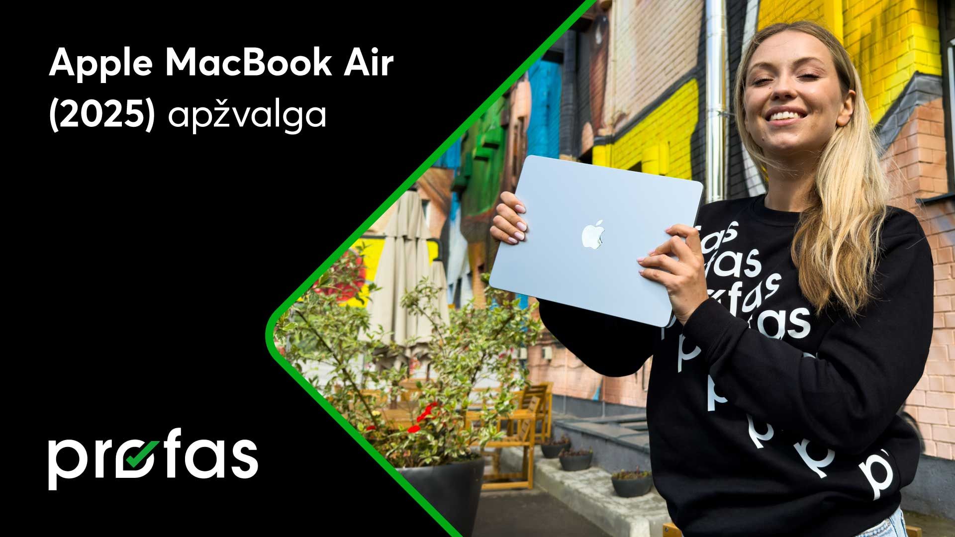 „Apple MacBook Air (2025)“ apžvalga | BITĖ