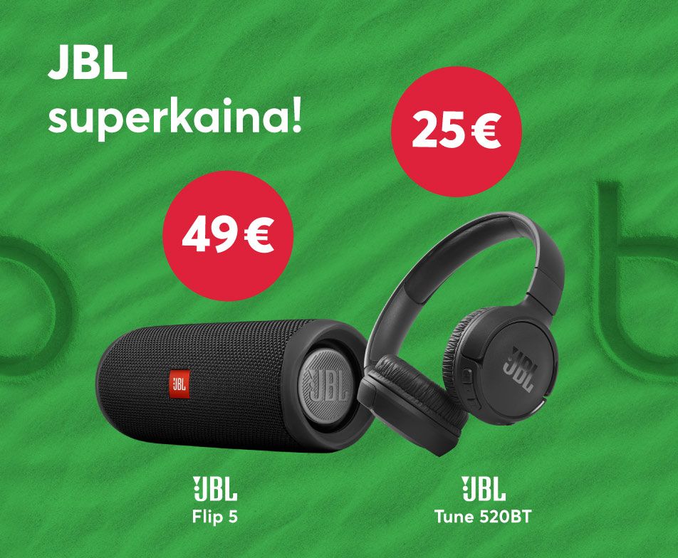 JBL garso įranga pigiau