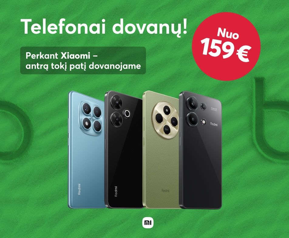 Perkant atrinktus Xiaomi telefonus, antras dovanų
