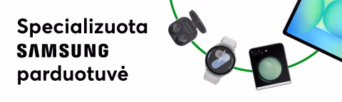 Specializuota SAMSUNG parduotuvė BITĖJE