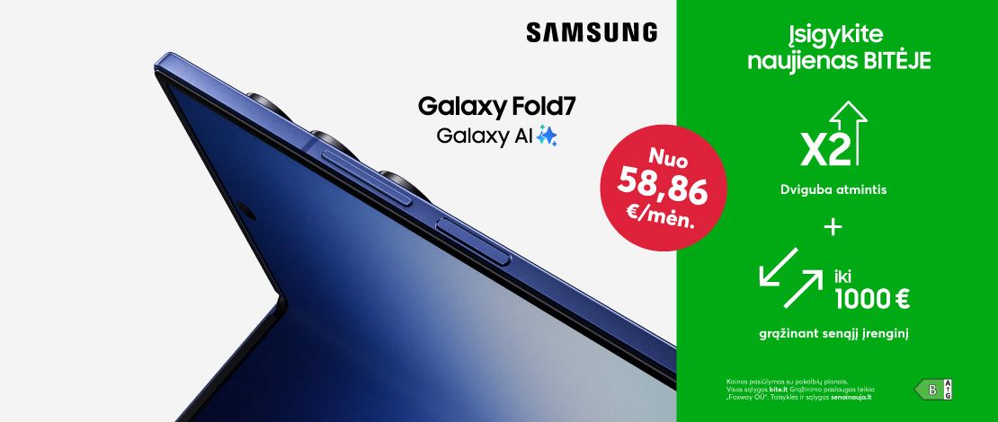 Samsung Galaxy Fold7 - jau BITĖJE