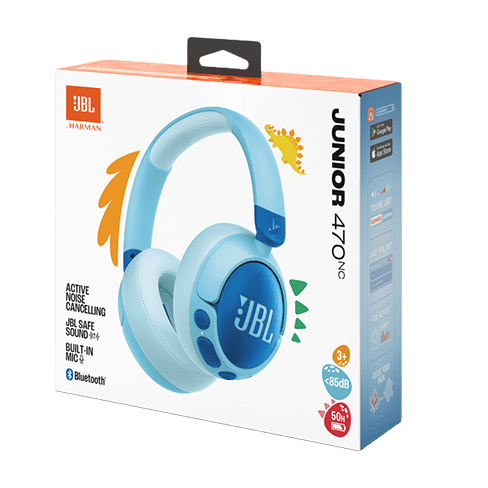 JBL Junior 470NC belaidės ausinės Blue 7 img.