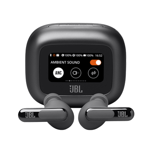 JBL Live Beam 3 belaidės ausinės Black 5 img.