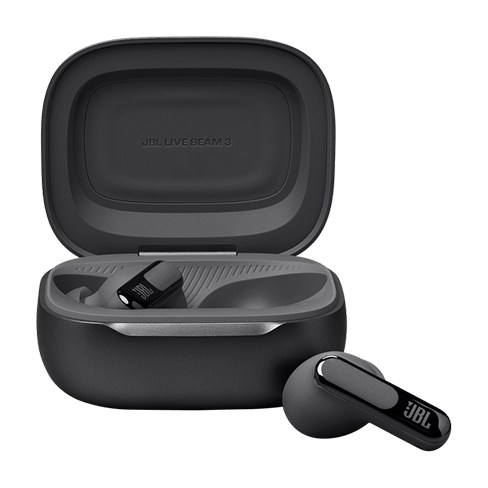 JBL Live Beam 3 belaidės ausinės Black 6 img.