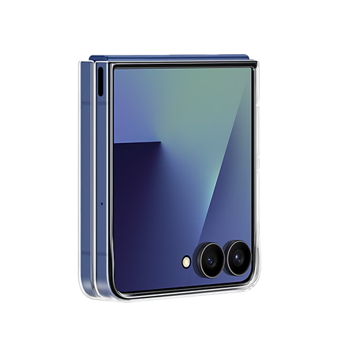 Samsung Galaxy Flip7 Clear dėklas Transparent 3 img.