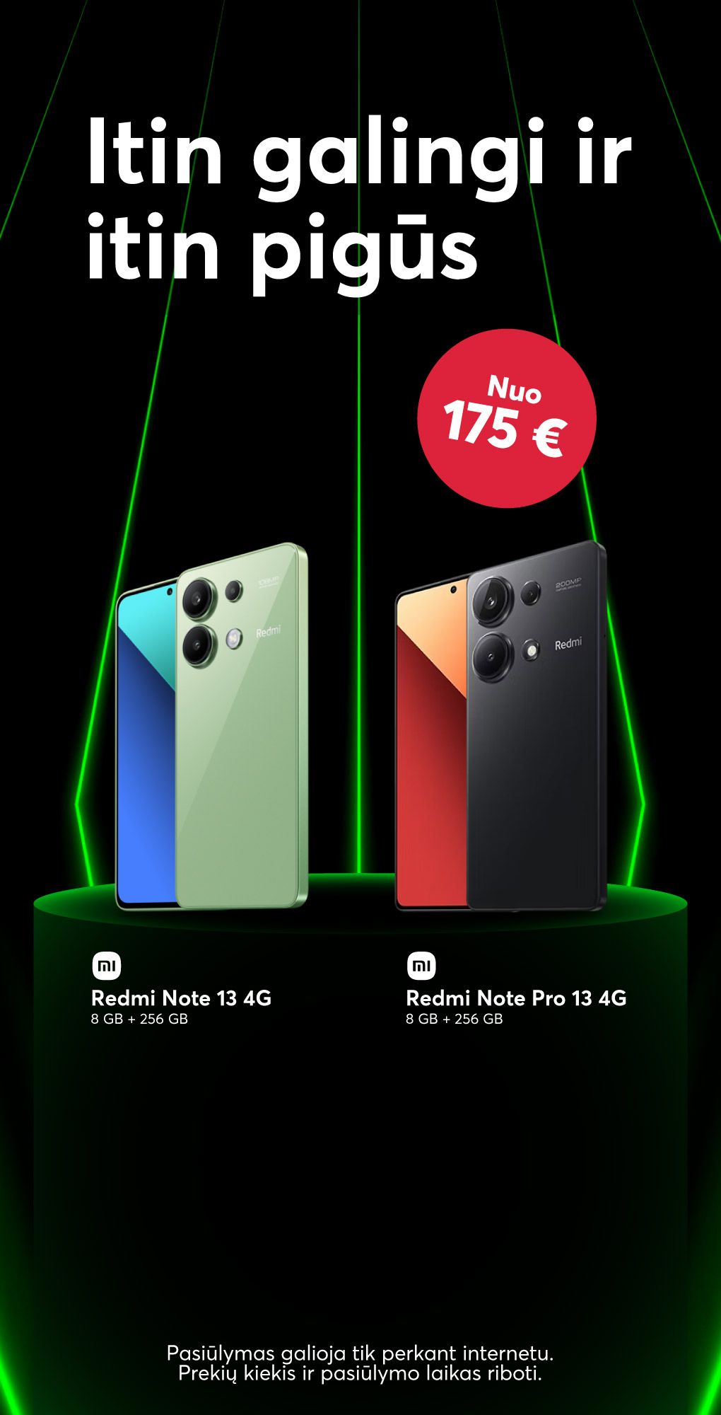 Itin galingi ir itin pigūs - Xiaomi telefonai vos nuo 175 eurų