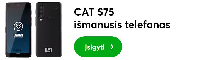 CAT S75 išmanusis telefonas-pirkti