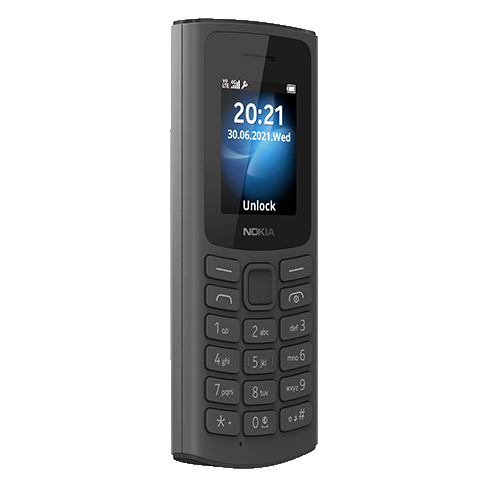 Nokia 105 4G mobilusis telefonas Black 3 img.