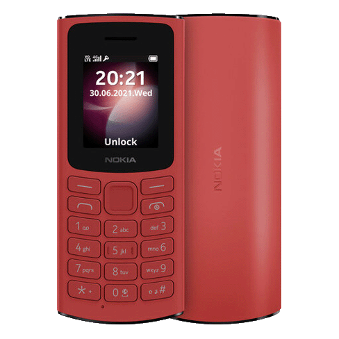 Nokia 105 4G mobilusis telefonas Red 2 img.