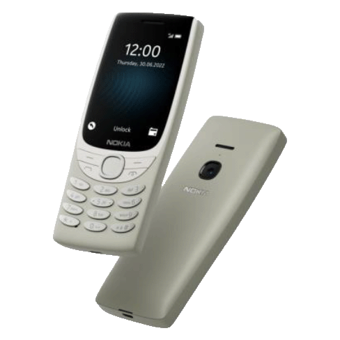 Nokia 8210 4G mobilusis telefonas Sand 1 img.