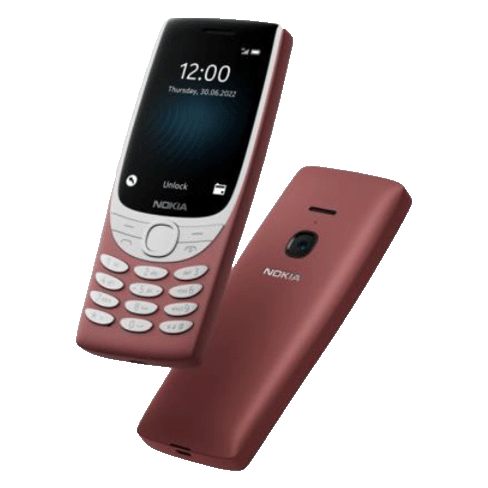 Nokia 8210 4G mobilusis telefonas Red 1 img.