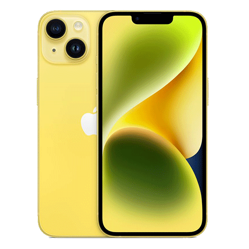 Apple iPhone 14 išmanusis telefonas Yellow 256 GB 1 img.
