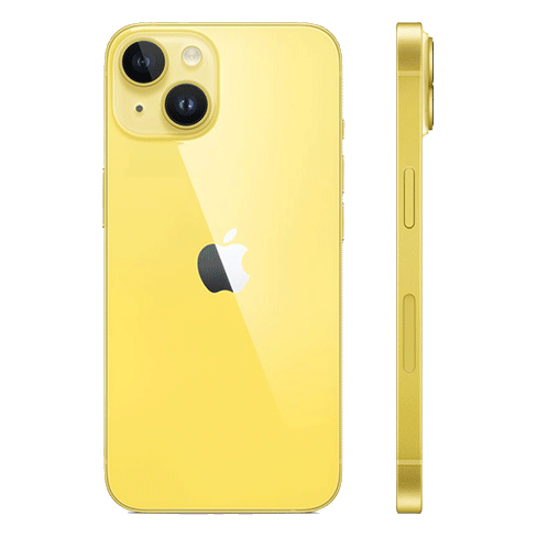 Apple iPhone 14 išmanusis telefonas Yellow 256 GB 2 img.