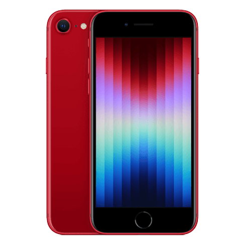 Apple iPhone SE (2022) išmanusis telefonas (PRODUCT)RED 128 GB 1 img.