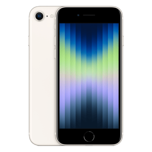 Apple iPhone SE (2022) išmanusis telefonas Starlight 64 GB 1 img.