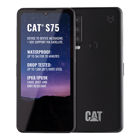 CAT S75 išmanusis telefonas Black 128 GB 3 img.