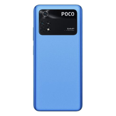 Poco M4 Pro 4G išmanusis telefonas (Atidaryta pakuotė) Blue 8+256 GB 2 img.