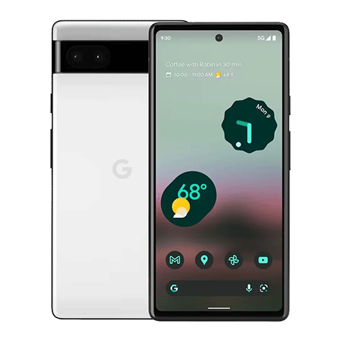Google Pixel 6a išmanusis telefonas White 6+128 GB 1 img.