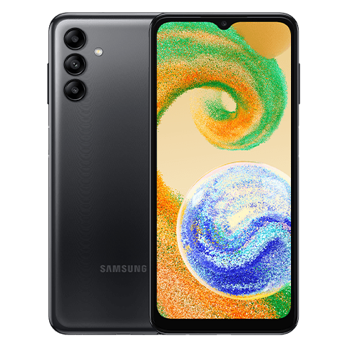 Samsung Galaxy A04s išmanusis telefonas (Atidaryta pakuotė) Black 32 GB 1 img.