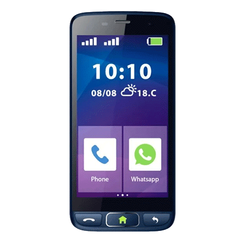 eSTAR Digni Smart Senior išmanusis telefonas Blue 16 GB 2 img.