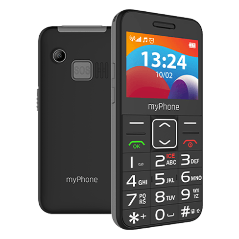 myPhone Halo 3 LTE mobilusis telefonas Black 1 img.