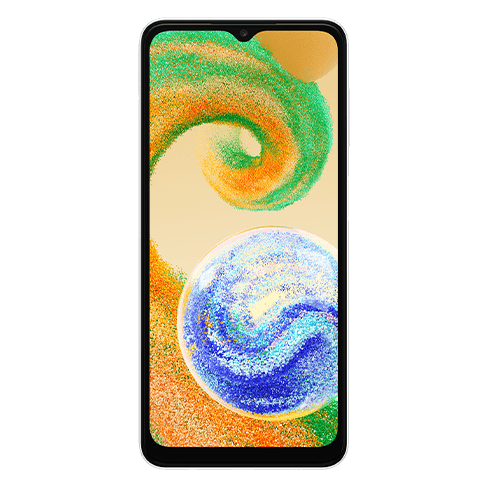 Samsung Galaxy A04s išmanusis telefonas (Atidaryta pakuotė) White 32 GB 1 img.