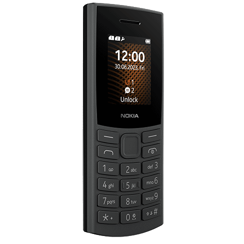 Nokia 105 4G (2023) mobilusis telefonas Charcoal 5 img.