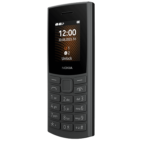 Nokia 105 4G (2023) mobilusis telefonas Charcoal 3 img.