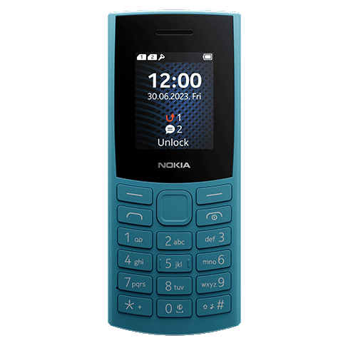 Nokia 105 4G(2023) mobilusis telefonas Ocean Blue 1 img.