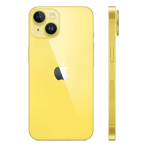 Apple iPhone 14 išmanusis telefonas (Atidaryta pakuotė) Yellow 128 GB 2 img.