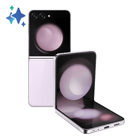 Samsung Galaxy Flip5 5G išmanusis telefonas Lavender 256 GB 1 img.