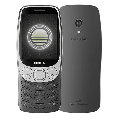 Nokia 3210 4G (2024) mobilusis telefonas Black 1 img.