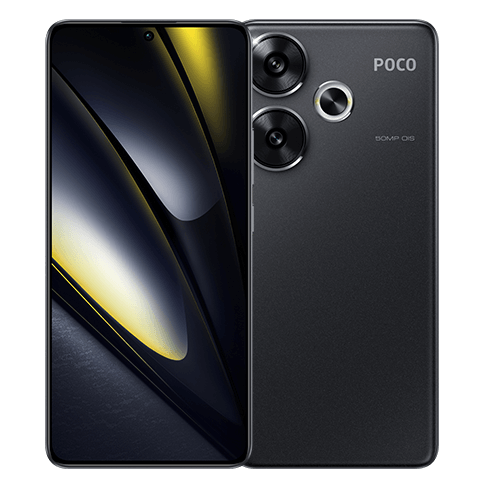 Poco F6 5G išmanusis telefonas 512 GB Black 1 img.