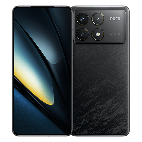 Poco F6 Pro 5G išmanusis telefonas 12+512 GB Black 1 img.
