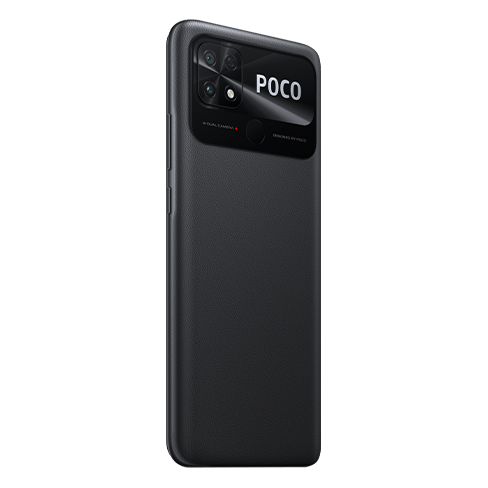 Poco C40 išmanusis telefonas (Atidaryta pakuotė) 4+64 GB Black 4 img.