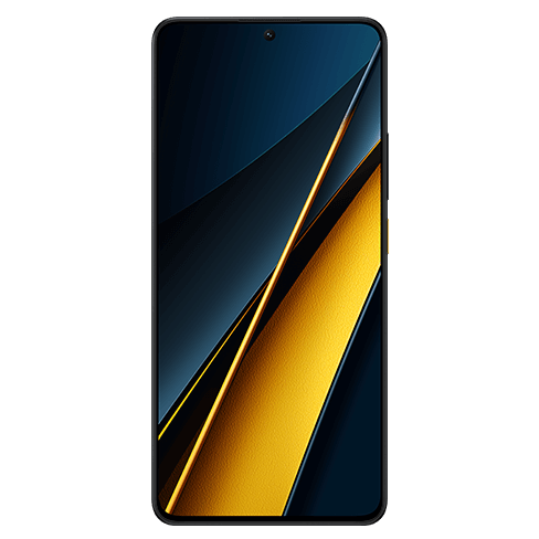 Poco X6 Pro 5G išmanusis telefonas (Atidaryta pakuotė) 12+512 GB Yellow 1 img.