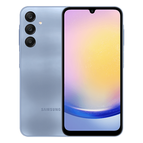 Samsung Galaxy A25 5G išmanusis telefonas (Atidaryta pakuotė) 128 GB Blue 1 img.
