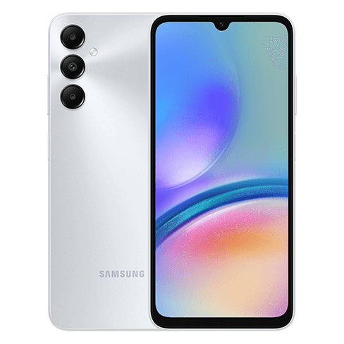 Samsung Galaxy A05s 4G išmanusis telefonas (Atidaryta pakuotė) 6+64 GB Silver 1 img.