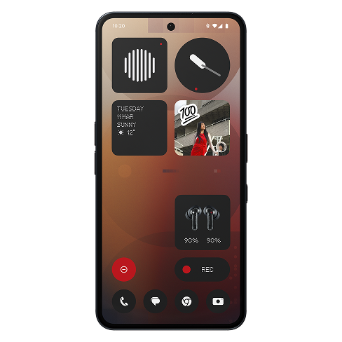 Nothing Nothing Phone (3a) 5G išmanusis telefonas 8+128 GB Black 2 img.