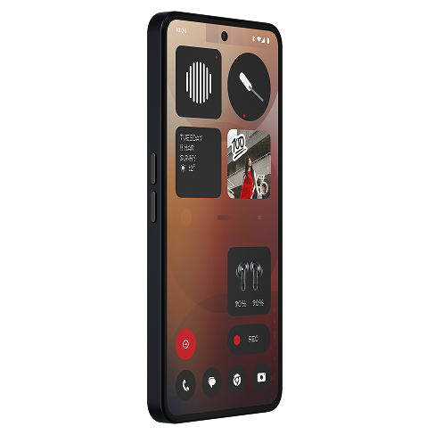 Nothing Nothing Phone (3a) 5G išmanusis telefonas 8+128 GB Black 4 img.